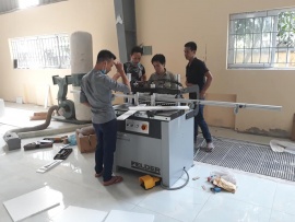 Khách hàng tại Quận Thủ Đức, HCM sử dụng máy cưa Hammer K4 Perform